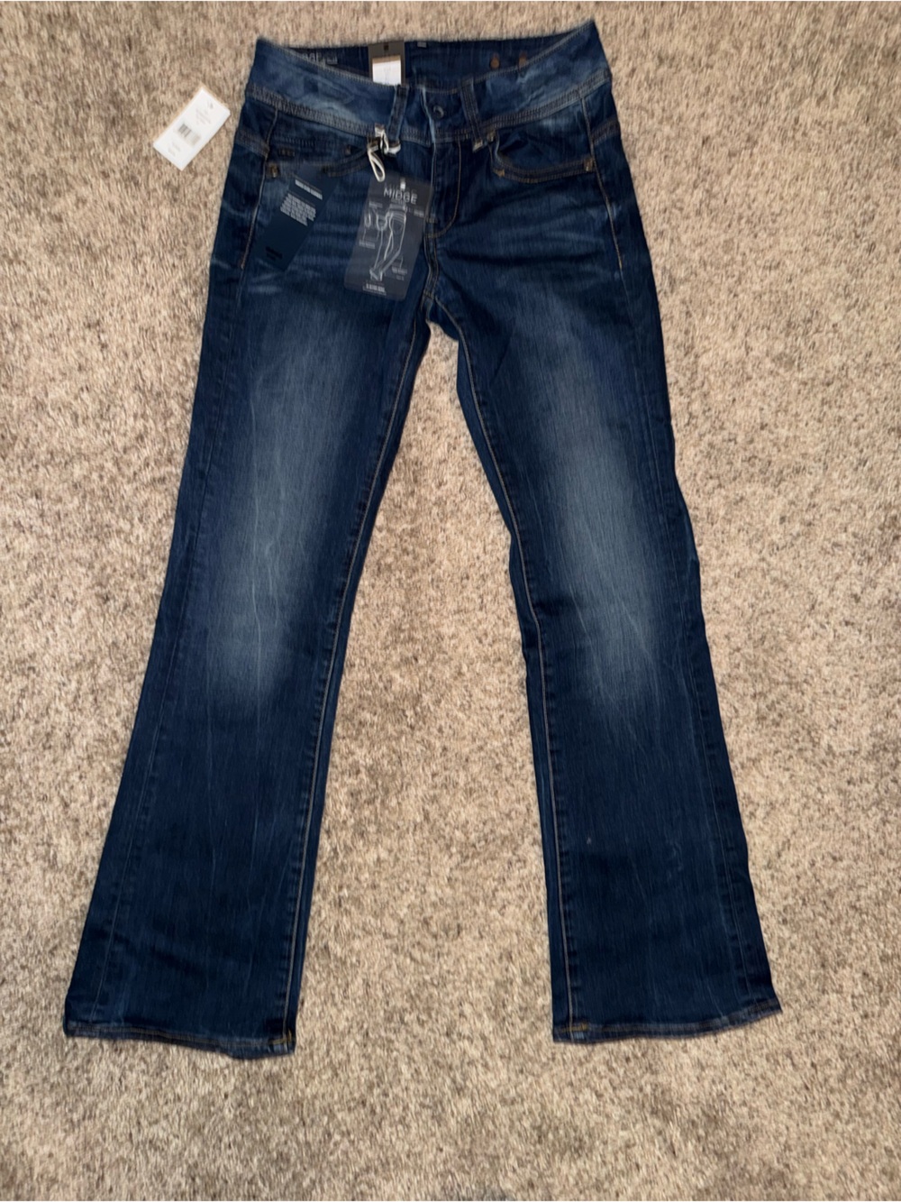 NWT - G-Star brand Women’s Slim Fit Boyfriend style Jeans 27 waist x 30 inseam